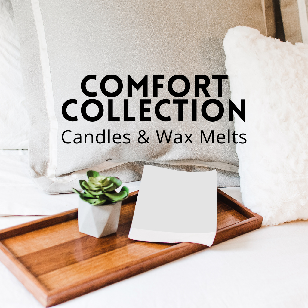 Comfort Collection candles and wax melts